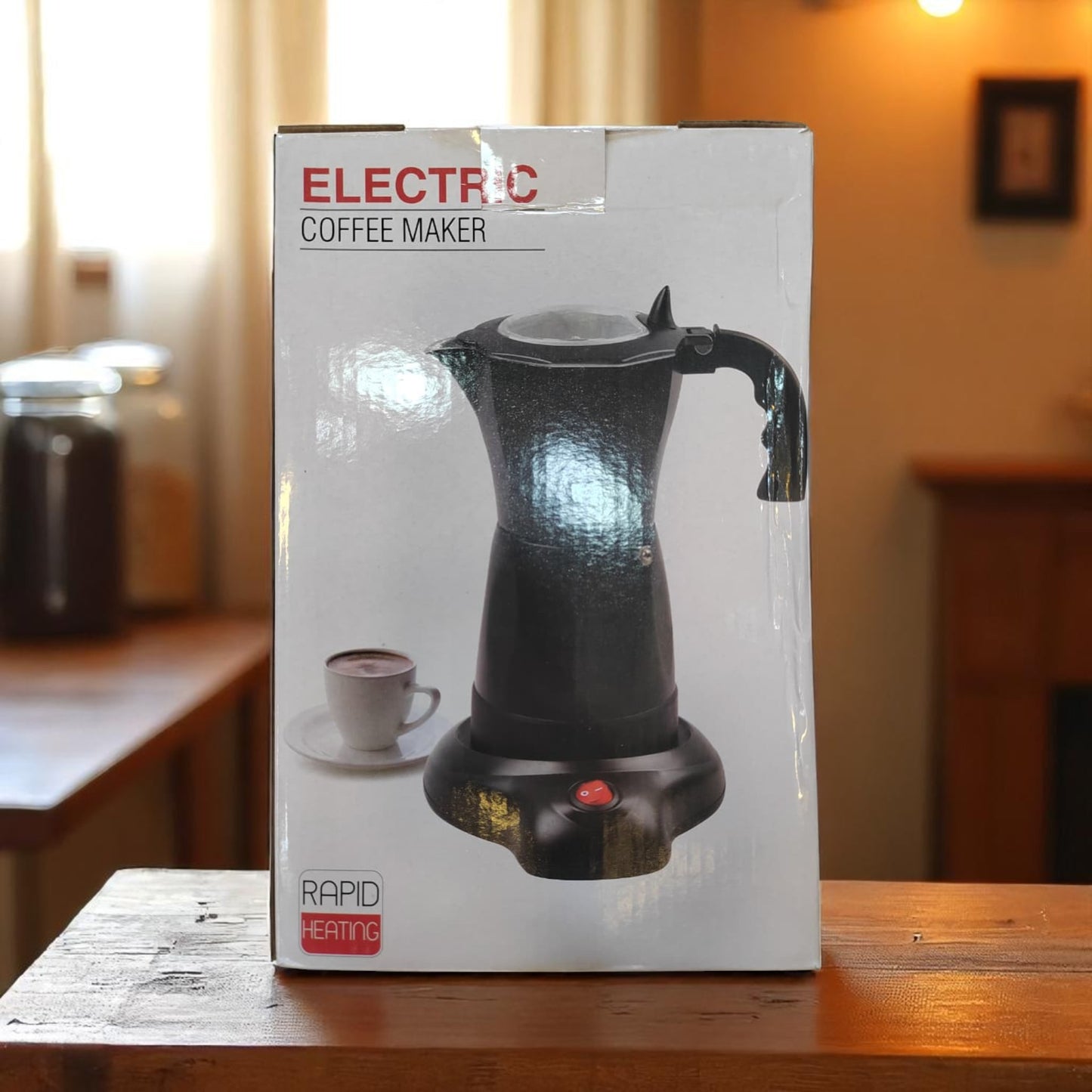 ☕ Cafetera Eléctrica Estilo Italiana ☕