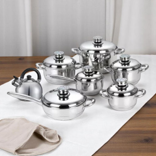 🍲 Set de Ollas Nobelsound – 13 Piezas Premium 🔥