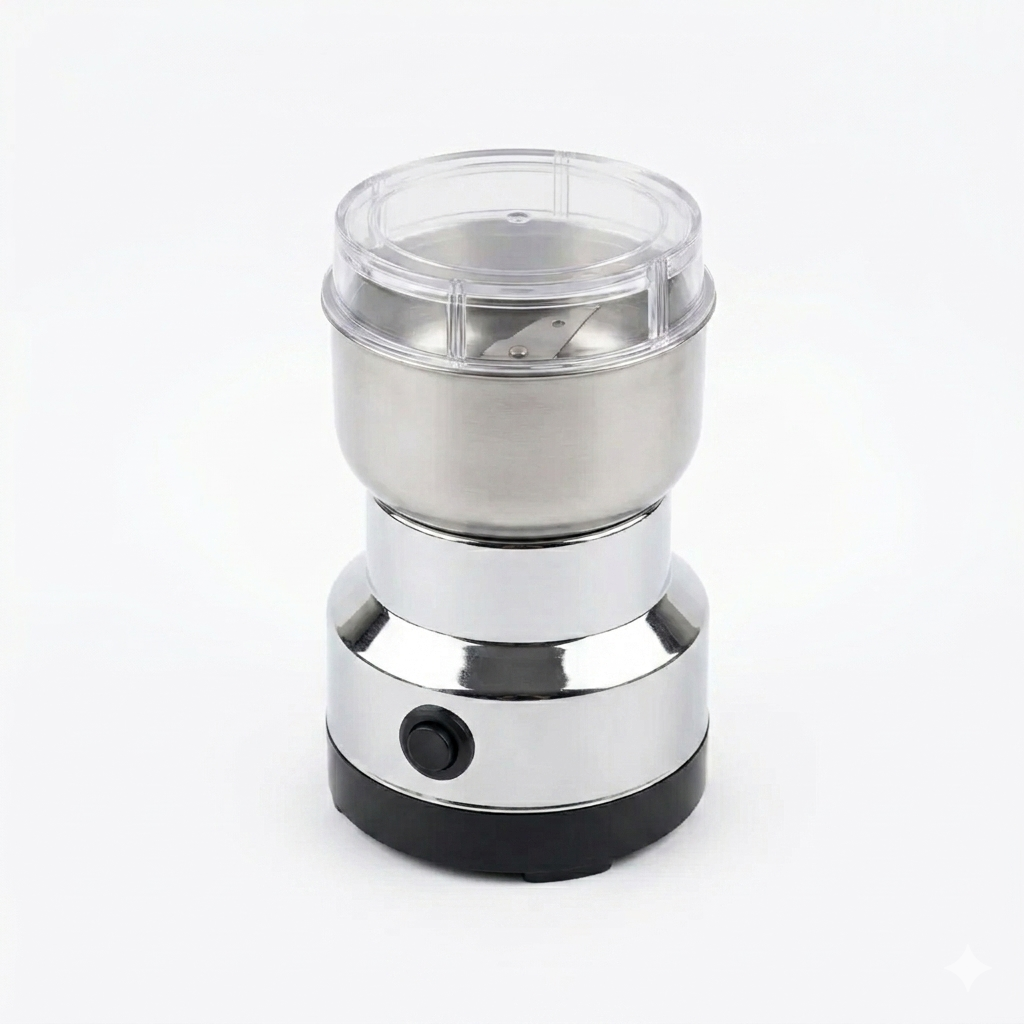 Molino Eléctrico Nima 200W para Café y Especias – Cuchilla de Metal y Vaso de Acero Inoxidable 50g (Ref. 8300)