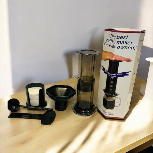 AeroPress Café Espresso Maker – Kit Completo con 300 Filtros Desechables