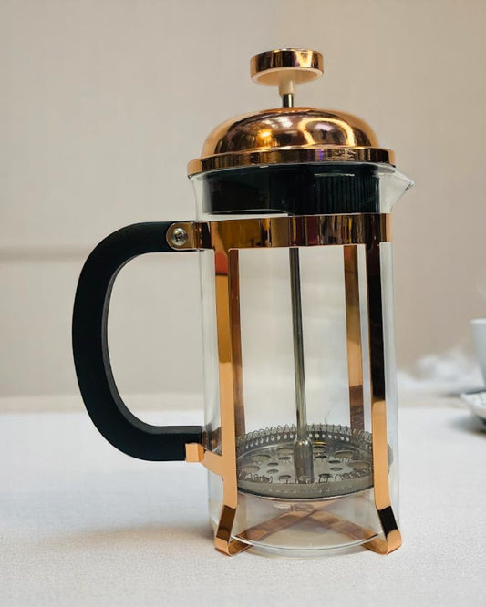 ☕✨ Prensa Francesa 600 ml – Edición Rose Gold ✨☕
